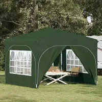 Prolenta Maison Exclusive - Pop-up partytent, 290 x 290 x 245 cm, groen