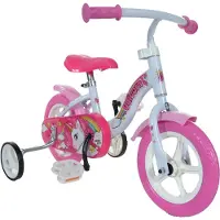 Dino Bikes Dino Kinderfiets Unicorn 10 Inch Roze Roze Metaal Kinderfiets