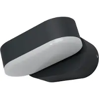 Osram LED-wandlamp buiten ENDURA STYLE MINI, alu / grijs / zink, Aluminium, Modern, LED wandlamp buiten