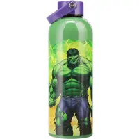 Paladone Marvel - Hulk Metal Water Bottle with Carry Loop