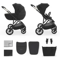 Kinderkraft Kinderwagen Prime3 PRO 2-in-1 Venezian Black