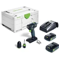 Festool TXS 18 C 3,0-Plus 576895 Accu-schroefboormachine 18 V 3 Ah