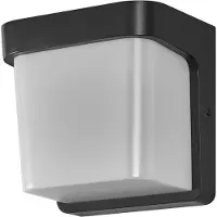 Osram LED-wandlamp buiten ENDURA STYLE IHSAN, alu / grijs / zink, Kunststof, Modern, LED wandlamp buiten