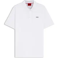 HUGO Shirt 'Donos' zwart / wit