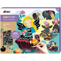 Avenir Scratch Jointed Puppet - Feetjes - Kras Marionetpopjes - 5 Jaar