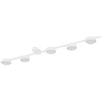 Nowodvorski Lighting Plafondlamp Pills V, dimbaar, wit / opaal, Woon-/ Eetkamer, Aluminium, Modern, plafondlamp