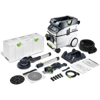 Festool LHS 2 225 EQI/CTL 36-Set 578424 Set met stofzuiger en slijper met lange hals