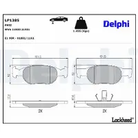 Delphi LP1385 Remblokken
