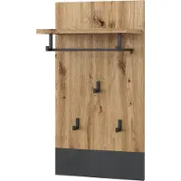 Vicco Selena Wandkapstok – 44 x 83 cm Antraciet