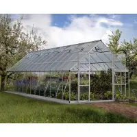 Palram - Canopia Tuinkas Balance 844x304x257 - Hybride - Zilver - 304x844x252cm