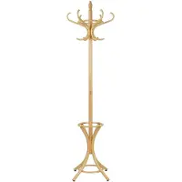 Stema - Vrijstaande Kapstok - 184cm - Draaibare Kroon - Natuurlijk