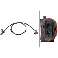 Hella 6PU 358 216-751 Wielsnelheidssensor (ABS)