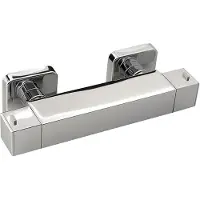 Hak Dimy Wandgemonteerde thermostatische douchemengkraan, chroom