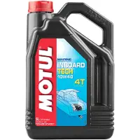 Motul Inboard Tech 4t 10w40 Engine Oil 5l Zwart