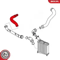 ESEN SKV 24SKV194 Laadluchtslang