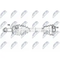 NTY NPW-FT-090 Aandrijfas