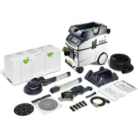 Festool LHS 2 225 EQI/CTM 36-Set 578425 Set met stofzuiger en slijper met lange hals 400 W 220 mm Ø 225 mm Brushless