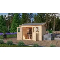 Karibu Tuinhuis Felsenau 3 320x320x239cm Wanddikte 38mm