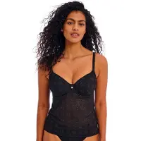 Freya Swim Tankini Top Nomad Nights | Maat: 70F | Kleur: Zwart