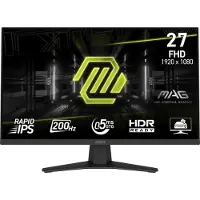 MSI MAG 274FDE, Gaming-Monitor, (FullHD, Rapid-IPS, HDR Ready