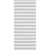 vidaXL Dubbele rolgordijn, lichtgrijs, 110x230 cm, stofbreedte 105,9 cm, polyester