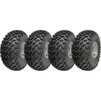 Parnells 22x11.00-8 Utility ATV-band P334 Grass Wheel 4ply 100mm PCD Steel Rim (Set van 4)