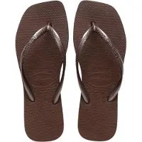 Havaianas Slim Slippers en Sandalen Dames - Bruin - Maat 37/38 - Plastic