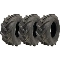 Parnells 16x6.50-8 banden met open midden en noppenprofiel voor industriële toepassingen, Wanda P328 (set van 3)