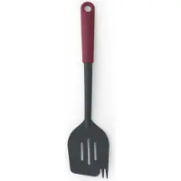 Brabantia tasty+ bakspaan + vork aubergine rood