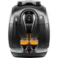 Gaggia Besana, espressomachine, 1 liter, geschikt voor koffiebonen en gemalen koffie, ingebouwde molen, 1400 W, zwart