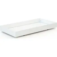 AT4 - Wieglade ROLO in hout Wit 115 cm