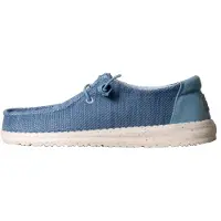 HeyDude Instapper Women Wendy Stretch Sox Blue Breeze-Schoenmaat 40
