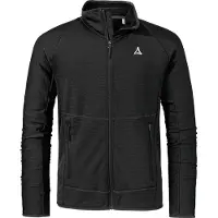 Schöffel Funktionele fleece-jas 'Cascata' zwart / wit