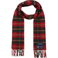 Suitable Sjaal Ruit Merino Wol Rood -