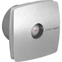 CATA X-Mart 15t Axiale timer-afzuigventilator, 25W, kanaal 150 mm, geborsteld roestvrij staal
