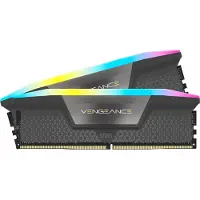 Corsair Vengeance RGB - Geheugen - DDR5 - 32 GB: 2 x 16 GB - 288-PIN - 5600 MHz / PC5-44800 - CL40 - 1.25V - AMD EXPO - On-die ECC - ARGB iCUE - zwart