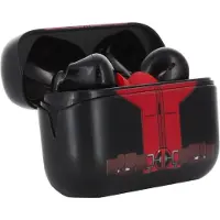 Holdems Marvel Holdems Mini-halter en draadloze koptelefoon Deadpool met TWS-oordopjes, 10 cm