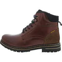 Camel active Veterboots 'Boston' donkerblauw / bruin