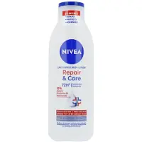 Nivea Repair & Care Bodylotion - Lotion voor Zeer Droge Huid - 72u Hydraterende Serum - Met Niacinamide, Glycerine en Provitamine B5 - 250 ml
