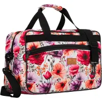 Rovicky R-TL15608 - Dames Reistas - Polyester - Bloemenmotief - USB Poort