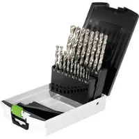 Festool 498981 19 Delige Novadrive HSS-spiraalborenset