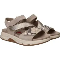 Gabor Rollingsoft Sandalen beige Synthetisch Maat 7