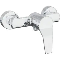 vidaXL Douchemengkraan Chroom G 1 / 2 inches Koper
