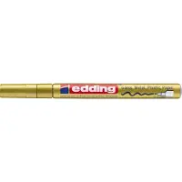 Edding 751 Permanent Lakmarker Goud Fijn Ronde punt 1 - 2 mm Waterbestendig