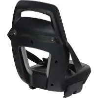 Qibbel Junior 6+ Fietsstoeltje Achter Bagagedrager bevestiging - Quick Connect - Longtail edition - Midnight Black - exclusief voetbeschermingsplaten en voetsteunen