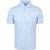 Desoto Regular Fit Polo shirt Korte mouw lichtblauw