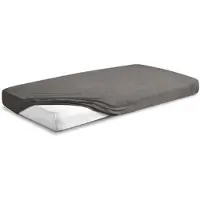 Matex Frotte Premium - Hoeslaken - 90x200 cm - Grafiet