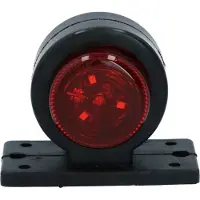 Carpoint Breedtelicht 10-30 Volt Led 72 Mm Links Rood/wit