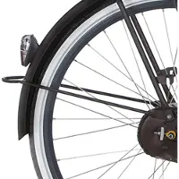 Cortina Bearing Co. spatbordstang achter 28 roots matt espresso brown