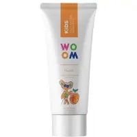 Woom Kids natuurlijke tandpasta voor kinderen 3-8 jaar Perzik 50ml
